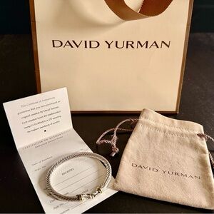 David Yurman Buckle Classic Cable Bracelet